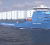 Die Yara Eyde soll das erste mit Ammoniak angetriebene Containerschiff der Welt werden und Güter emissionefrei zwischen Norwegen und Deutschland transportieren.